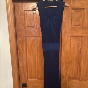 Altuzarra Navy Blue Mindi dress